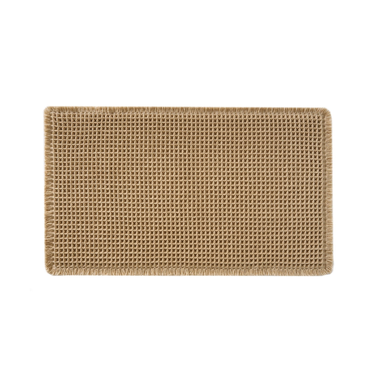 Bathroom Rugs Waffle Bath Rug Super Soft Absorbent Non Slip Bath Mat Beside Tub Rubber Backed Machine Washable Bathro...