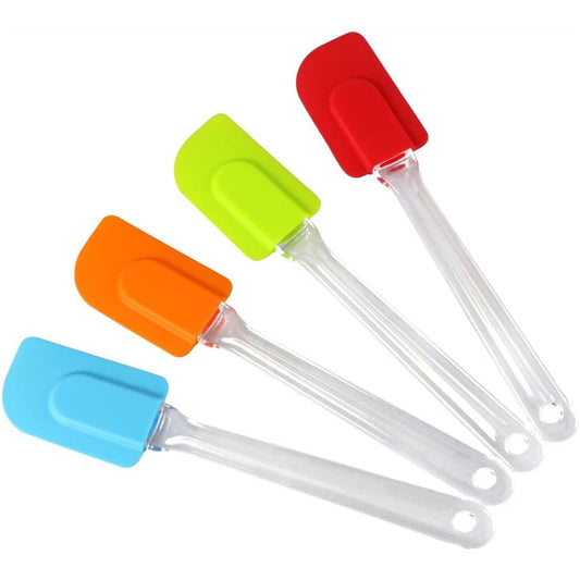 Silicone Spatula Set - Heat Resistant & Free - 4 Piece Nonstick Rubber Spatula for Cooking, Baking, Mixing, Frosting ... - Image 2