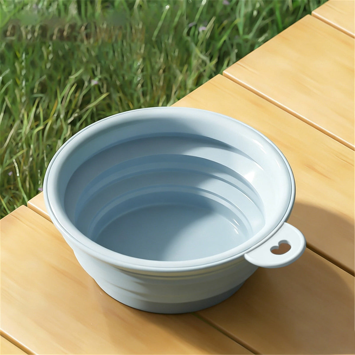 Silicone Collapsible Dog Bowls & Cat Bowls, Portable Travel Bowls, Foldable Food Water Feeding Dishes for Dogs Cats - Image 5