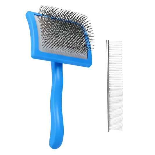 for Dogs & Pet Comb, Professional Dog Grooming Goldendoodles Poodles Labradoodles with Extra Long Pins to Effectively...