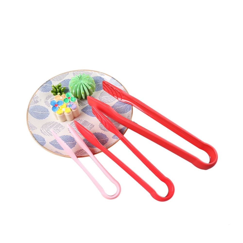 kitchen,3Pcs 6/8/10inch Silicone Tongs Bread Salad Clip Kitchen Baking Cooking Tool - Image 3