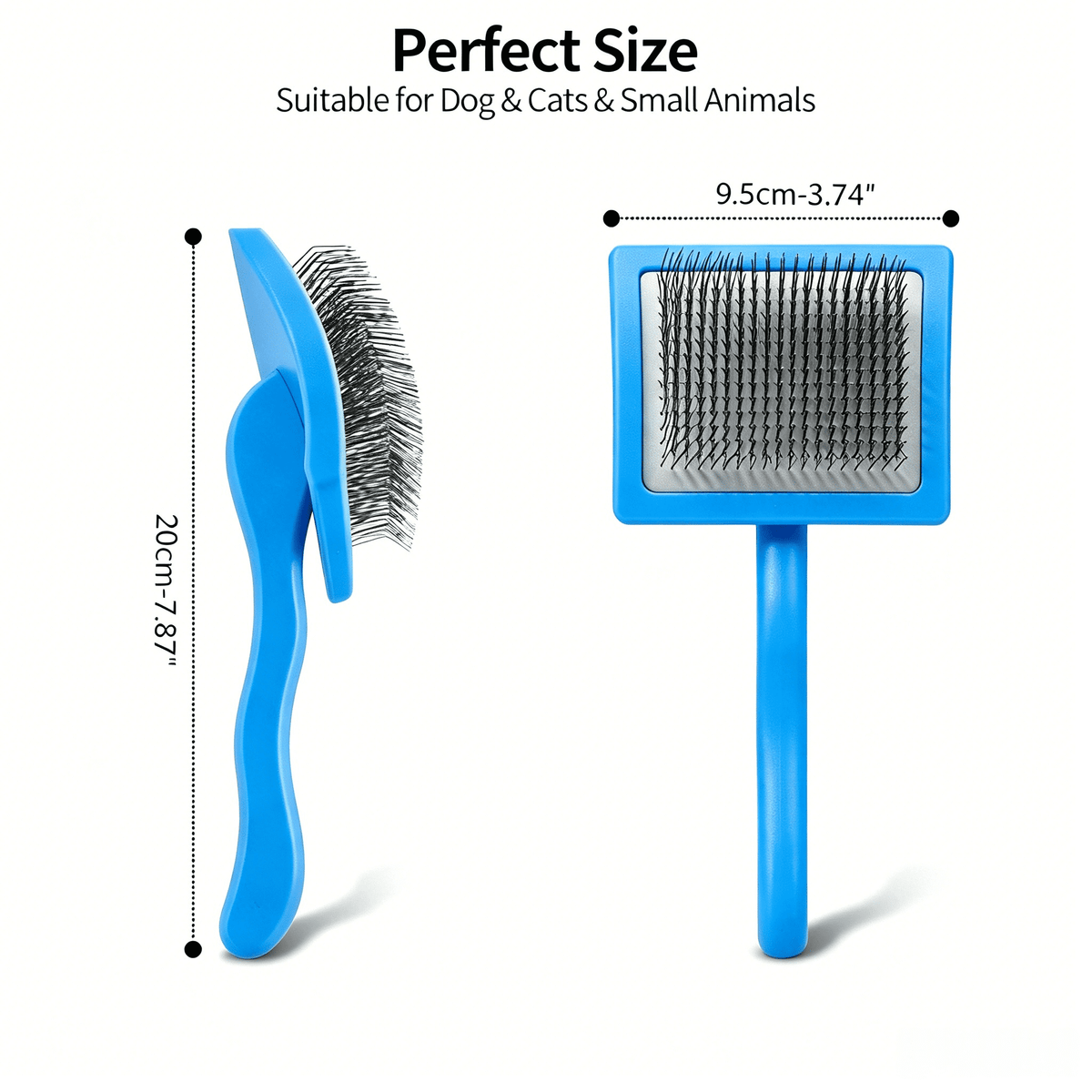 for Dogs & Pet Comb, Professional Dog Grooming Goldendoodles Poodles Labradoodles with Extra Long Pins to Effectively... - Image 4