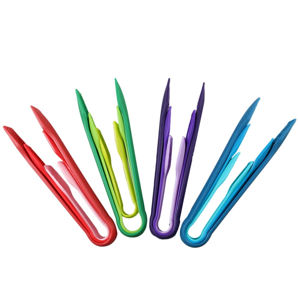 kitchen,3Pcs 6/8/10inch Silicone Tongs Bread Salad Clip Kitchen Baking Cooking Tool - Image 4