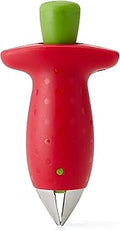 Chef'n Original Stem Gem Strawberry Huller, Red/Green - 102-138-005