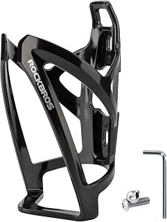 ROCKBROS Bike Water Bottle Holder Ultra-Light Bicycle Bottle Cages with Screws Tool, Universal Bike Cup Holder Rack for Road MTB Bikes…