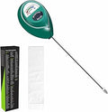 XLUX Soil Moisture Meter (Since 2015) - Durable 304 Stainless Steel Probe & Virgin ABS - Instant Read Hygrometer for Garden, Indoor & Outdoor Plants (Upgraded Design)