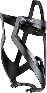 Lamicall Bike Water Bottle Holder - 1.2 Oz Ultralight & Sturdy Bike Cup Holder, Bicycle Drink Cage, Cycling Bike Water Bottle Cage with Screw Tool, for 2.75-3.94" Diameter Bottles