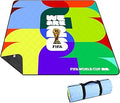 MESUCA FIFA World Cup 2026 Outdoor Trophy Picnic Blanket - Official FIFA World Cup 2026 Merchandise - 75"x80" Extra Large Waterproof Picnic Mat - Foldable Beach Blanket for Outdoor, Camping, Party