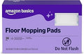 Basics Floor Cleaning Wet Mopping Pads, Super Absorbent, Fits Swiffer WetJet Mopping Systems, 36 Count, Packaging May Vary