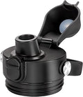Auto Spout Lid for YETI Rambler Bottles, Fits 18/26/36/64 oz Bottles, Chug Replacement Lid Cap with Push-Button Lid and Flexible Handle…