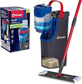 O-Cedar H2prO Flat Mop System | Quick Everyday Cleaning | Dual-Tank Fresh Water System | Machine Washable Reusable Microfiber Mop Pad | Safe on Hardwood, Tile & Vinyl Floors