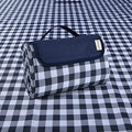 Lchkrep Picnic Blanket Beach Blankets 80"x60" Large Sandproof Waterproof Camping Portable Travel Blanket Play Mat for Outdoor Indoor Family Beach Park Grass,Hiking, Music Festival（Dark Blue）