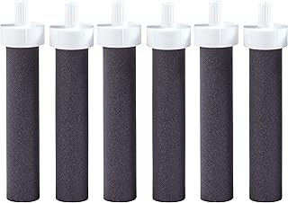Brita Water Bottle Replacement Filters, BPA-Free, Replaces 1,800 Plastic Water Bottles a Year, Lasts Two Months or 40 Gallons, Includes 6 Filters