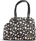 Fit & Fresh Lunch Bag For Women, Insulated Womens Lunch Bag For Work, Leakproof & Stain-Resistant Large Lunch Box For Women With Bottle Pocket, Long Straps, Zipper Closure Laketown Bag Black Cheetah