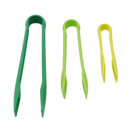 kitchen,3Pcs 6/8/10inch Silicone Tongs Bread Salad Clip Kitchen Baking Cooking Tool