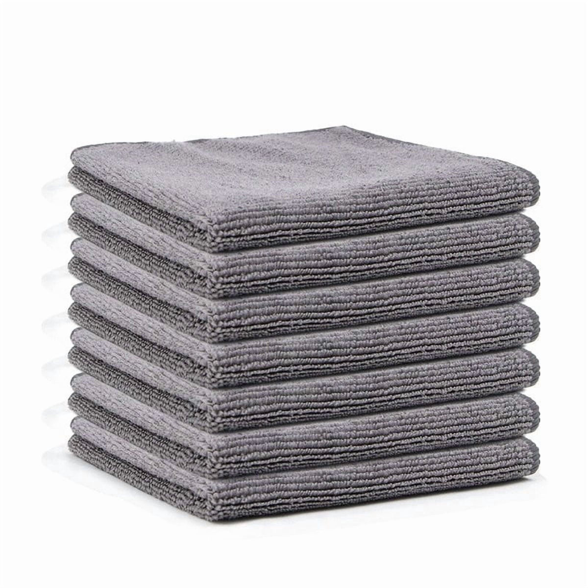 Double Sided Scrubbing Towels, 5 Pieces Soft Dish Rags, Reusable Dusting Towels, for Home Kitchen Auto Detailing Spri...