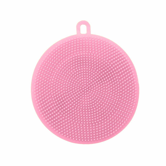 Silicone Dish Scrubber, Silicone Sponge Dish Brush Food Grade Reusable Rubber Sponges Dishwasher Safe and Dry Fast fo...