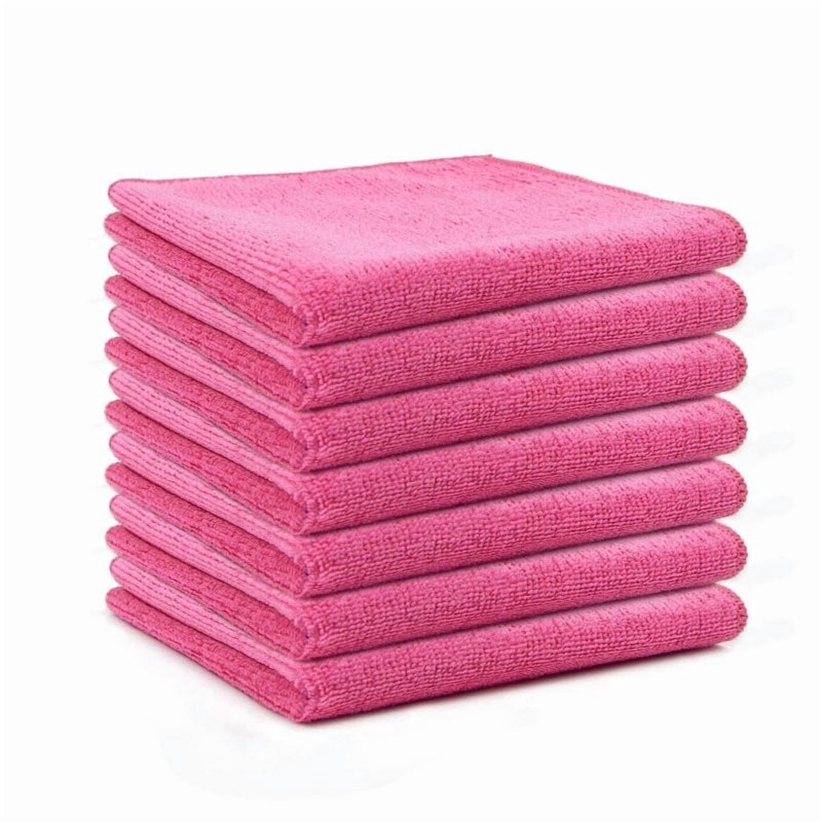 Double Sided Scrubbing Towels, 5 Pieces Soft Dish Rags, Reusable Dusting Towels, for Home Kitchen Auto Detailing Spri... - Image 3