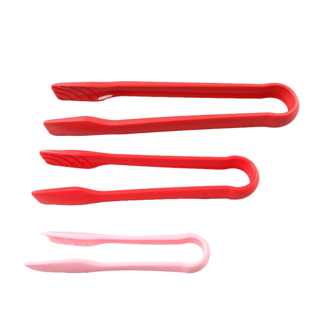 kitchen,3Pcs 6/8/10inch Silicone Tongs Bread Salad Clip Kitchen Baking Cooking Tool - Image 6